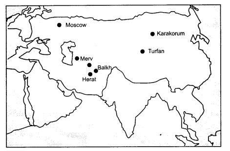 NCERT-Solutions-for-Class-11-History-Chapter-5-Nomadic-Empires-Map-Skills-Q1