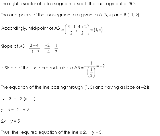 NCERT Solutions for Class 11 Maths Chapter 10 Straight Lines Ex 10.3 Q13.1