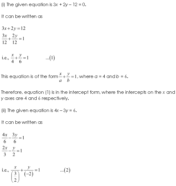 NCERT Solutions for Class 11 Maths Chapter 10 Straight Lines Ex 10.3 Q2.1