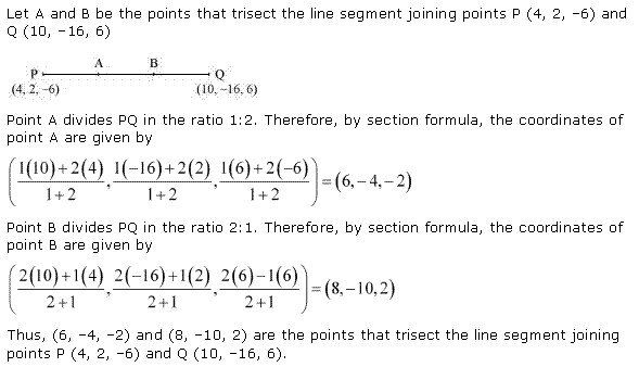 NCERT Solutions for Class 11 Maths Chapter 12 Introduction to three Dimensional Geometry Ex 12.3 Q5.1