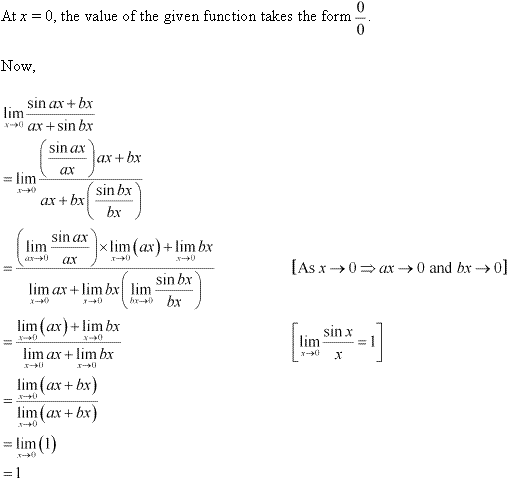 NCERT Solutions for Class 11 Maths Chapter 13 Limits and Derivatives Ex 13.1 Q20.1