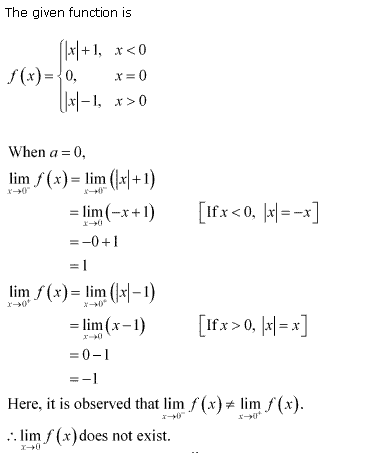 NCERT Solutions for Class 11 Maths Chapter 13 Limits and Derivatives Ex 13.1 Q30.1