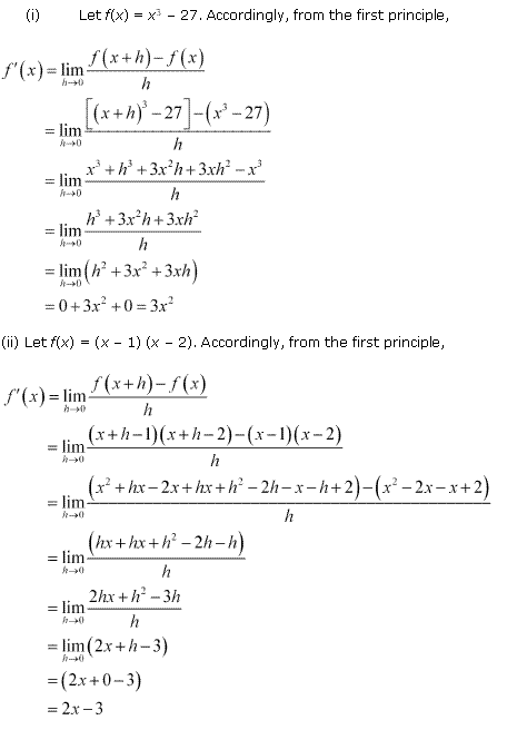 NCERT Solutions for Class 11 Maths Chapter 13 Limits and Derivatives Ex 13.2 Q4.1