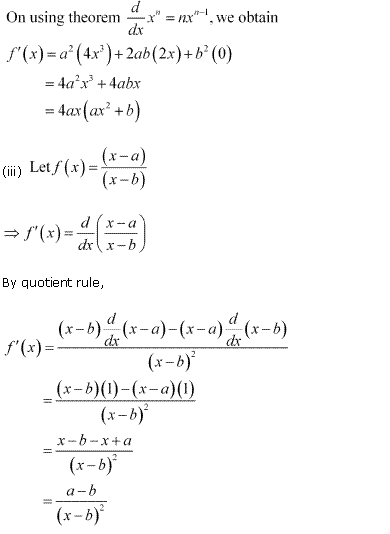 NCERT Solutions for Class 11 Maths Chapter 13 Limits and Derivatives Ex 13.2 Q7.2