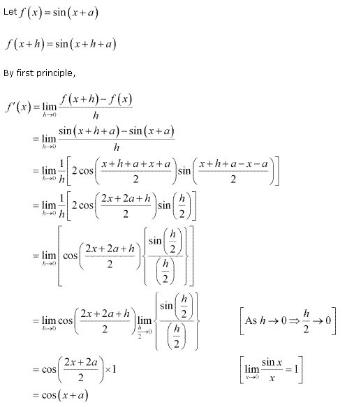 NCERT Solutions for Class 11 Maths Chapter 13 Limits and Derivatives Miscellaneous Ex Q14.1