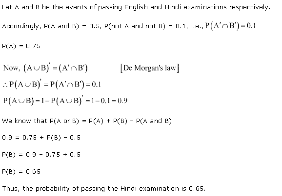 NCERT Solutions for Class 11 Maths Chapter 16 Probability Ex 16.3 Q20.1