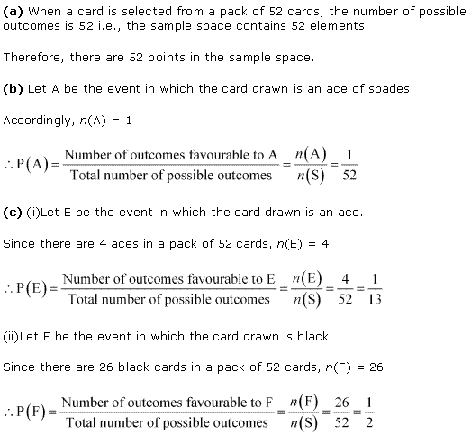 NCERT Solutions for Class 11 Maths Chapter 16 Probability Ex 16.3 Q4.1