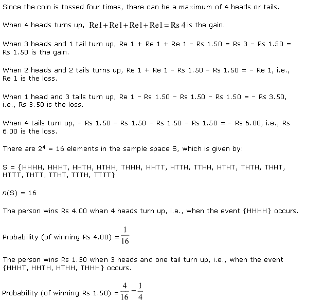 NCERT Solutions for Class 11 Maths Chapter 16 Probability Ex 16.3 Q7.1