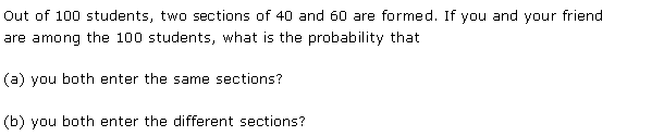 NCERT Solutions for Class 11 Maths Chapter 16 Probability Miscellaneous Ex Q5
