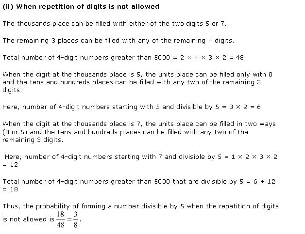 NCERT Solutions for Class 11 Maths Chapter 16 Probability Miscellaneous Ex Q9.2
