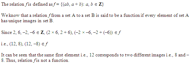 NCERT Solutions for Class 11 Maths Chapter 2 Relations and Functions Miscellaneous Questions Q11.1