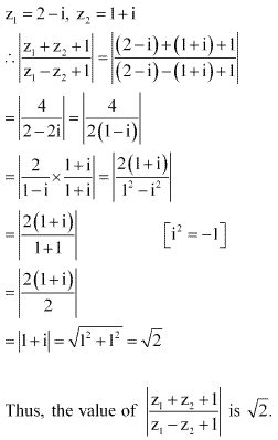 NCERT Solutions for Class 11 Maths Chapter 5 Complex Numbers and Quadratic Equations Miscellaneous Ex Q10.1