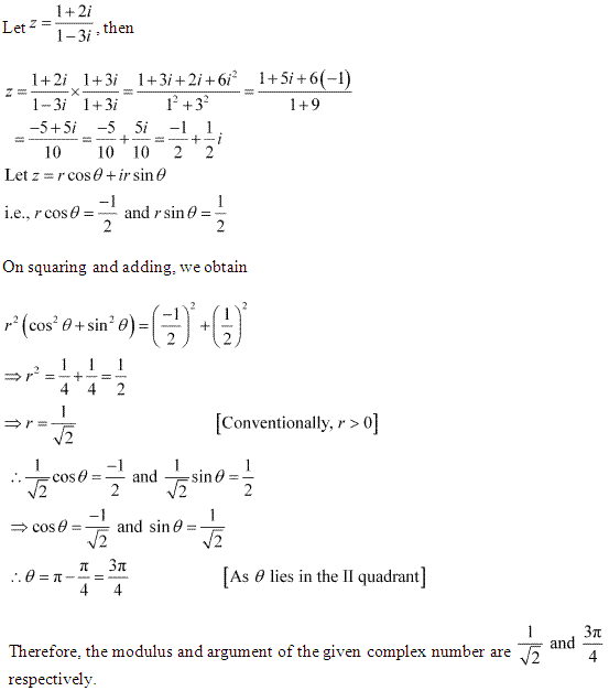 NCERT Solutions for Class 11 Maths Chapter 5 Complex Numbers and Quadratic Equations Miscellaneous Ex Q13.1