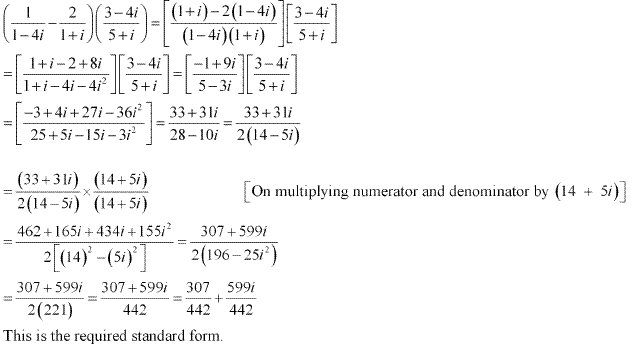 NCERT Solutions for Class 11 Maths Chapter 5 Complex Numbers and Quadratic Equations Miscellaneous Ex Q3.1