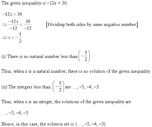 NCERT Solutions for Class 11 Maths Chapter 6 Linear Inequalities Ex 6.1 Q2.1