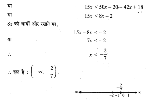 NCERT Solutions for Class 11 Maths Chapter 6 Linear Inequalities Ex 6.1 Q20.1 Hindi