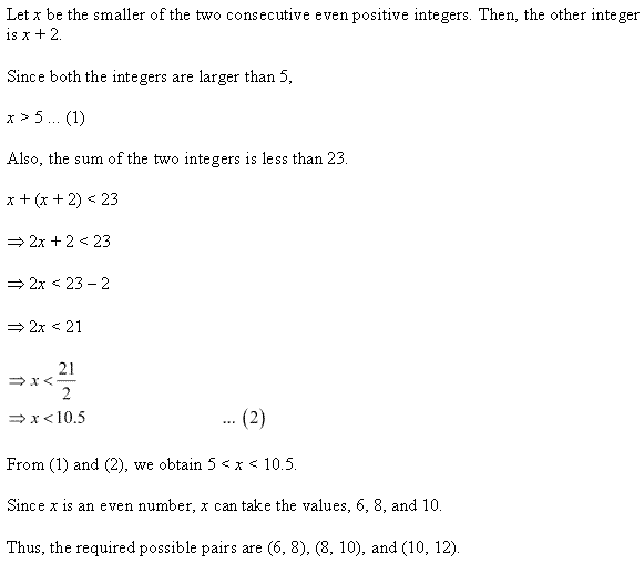 NCERT Solutions for Class 11 Maths Chapter 6 Linear Inequalities Ex 6.1 Q24.1