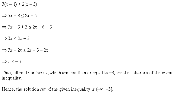 NCERT Solutions for Class 11 Maths Chapter 6 Linear Inequalities Ex 6.1 Q7.1
