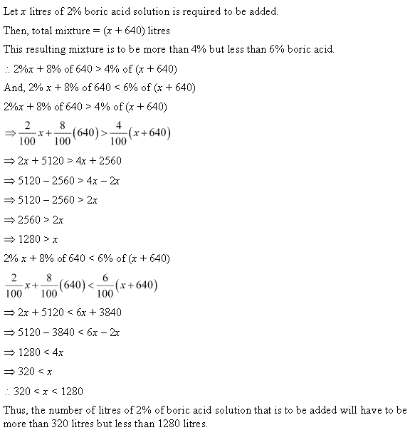 NCERT Solutions for Class 11 Maths Chapter 6 Linear Inequalities Miscellaneous Ex Q12.1