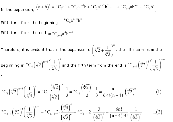 NCERT Solutions for Class 11 Maths Chapter 8 Binomial Theorem Miscellaneous Ex Q8.1