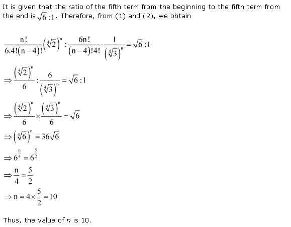 NCERT Solutions for Class 11 Maths Chapter 8 Binomial Theorem Miscellaneous Ex Q8.2