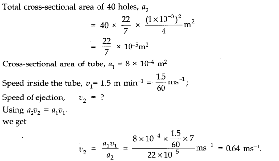NCERT Solutions for Class 11 Physics Chapter 10 Mechanical Properties of Fluids Q16