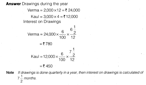 NCERT Solutions for Class 12 Accountancy Chapter 2 Accounting for Partnership Basic Concepts Do it Yourself 2 Q3