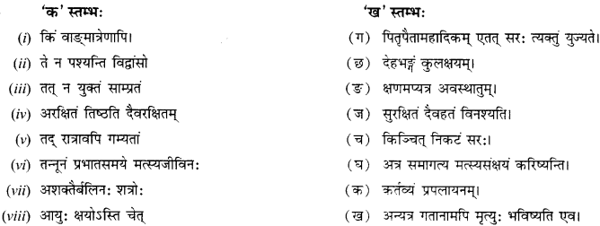 NCERT Solutions for Class 12 Sanskrit Chapter 4 दूरदृष्टिः फलप्रदा 7