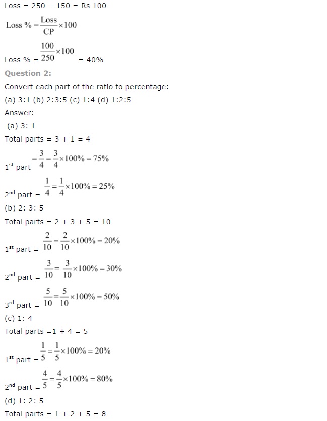 NCERT Solutions for Class 7 Maths Chapter 8 Comparing Quantities Ex 8.3 Q2