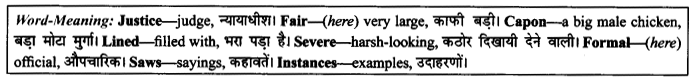 NCERT Solutions for Class 9 English Literature Chapter 10 The Seven Ages Paraphrase Q5