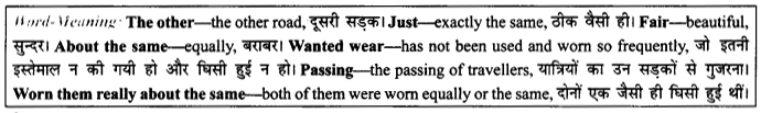 NCERT Solutions for Class 9 English Literature Chapter 7 The Road Not Taken Paraphrase Q2