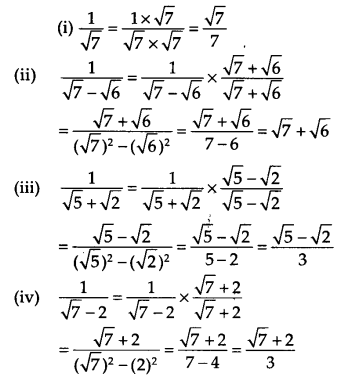 NCERT Solutions for Class 9 Maths Chapter 1 Number Systems Ex 1.5 Q5.1