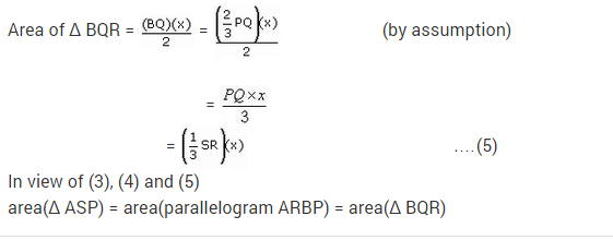 NCERT Solutions for Class 9 Maths Chapter 9 Areas of Parallelograms and Triangles Ex 9.2 A6.2