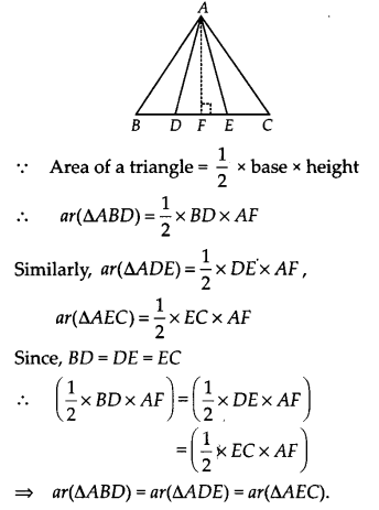 NCERT Solutions for Class 9 Maths Chapter 9 Areas of Parallelograms and Triangles Ex 9.4 Q2.1