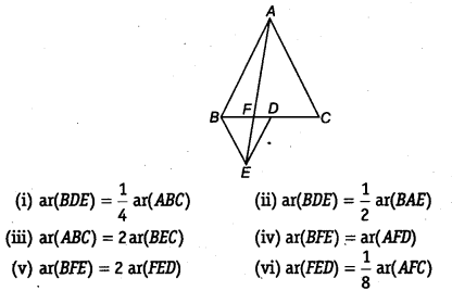 NCERT Solutions for Class 9 Maths Chapter 9 Areas of Parallelograms and Triangles Ex 9.4 Q5