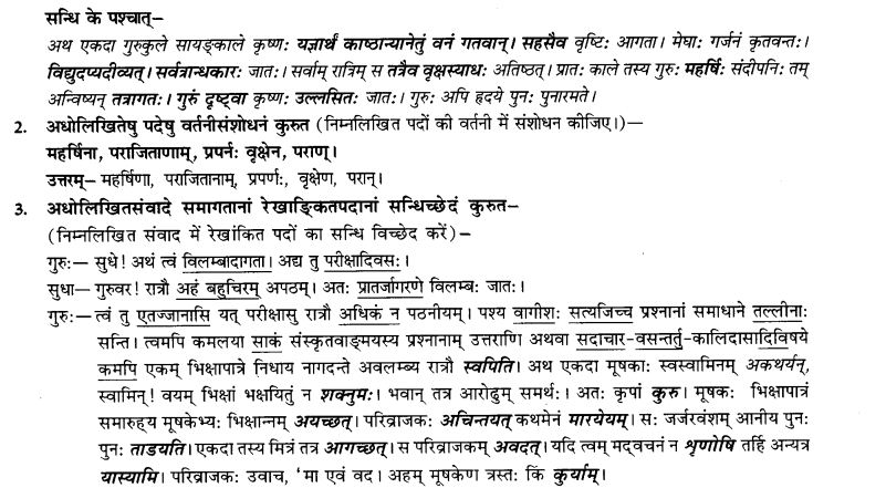 NCERT Solutions for Class 9th Sanskrit Chapter 3 Vyajtrnasandhihi 16