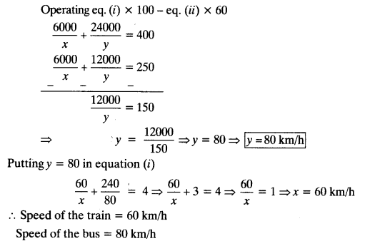 Pair Of Linear Equations In Two Variables Class 10 Maths NCERT Solutions Ex 3.6 Q2.2