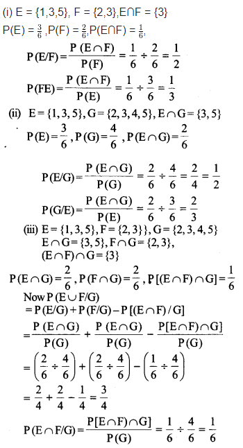 Probability Class 12 Maths NCERT Solutions Chapter 13 Ex 13.1 Q 11