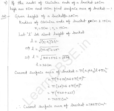 RD Sharma Class 10 Solutions Surface areas and Volumes Ex 16.3 Q7