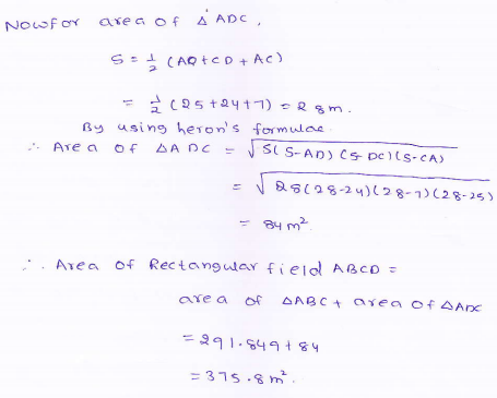 RD-Sharma-class 9-maths-Solutions-chapter 12 - Herons Formulae -Exercise 12.2 -Question-2_2