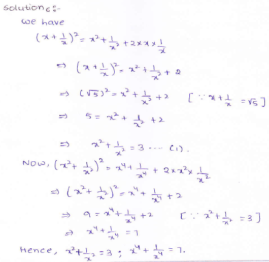 RD Sharma class 9 maths Solutions chapter 4 Algebraic Identities Exercise 4.1 Question 6