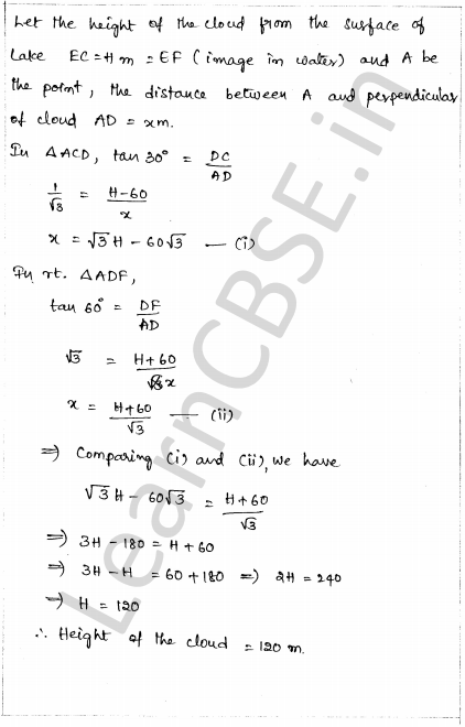 Solved CBSE Sample Papers for Class 10 Maths Paper 1 26
