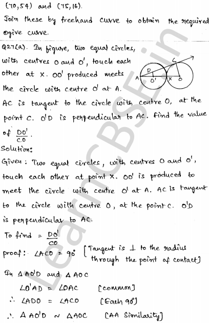 Solved CBSE Sample Papers for Class 10 Maths Set 4 1.23