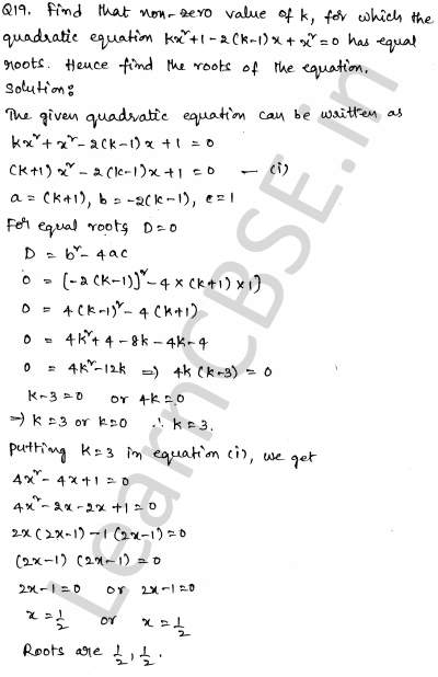 Solved CBSE Sample Papers for Class 10 Maths Set 5 1.13