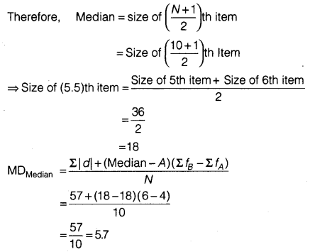 Statistics for Economics Class 11 NCERT Solutions Chapter 6 Measures of Dispersion Q5.8