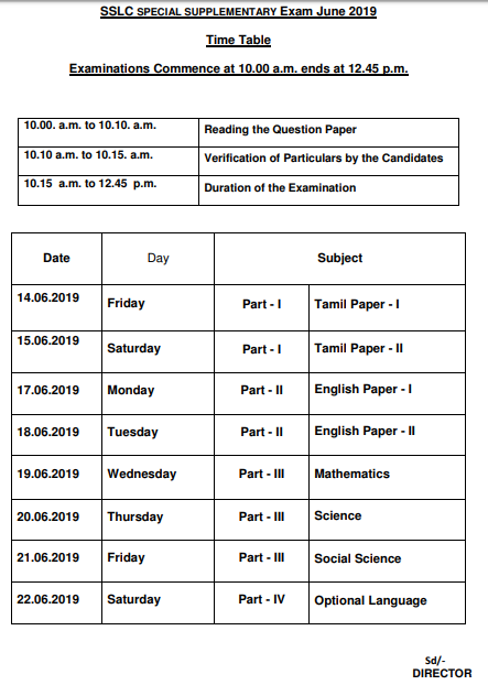 Tamil-Nadu-10th-Class-SSLC-Exam-Dates-Schedule-2019