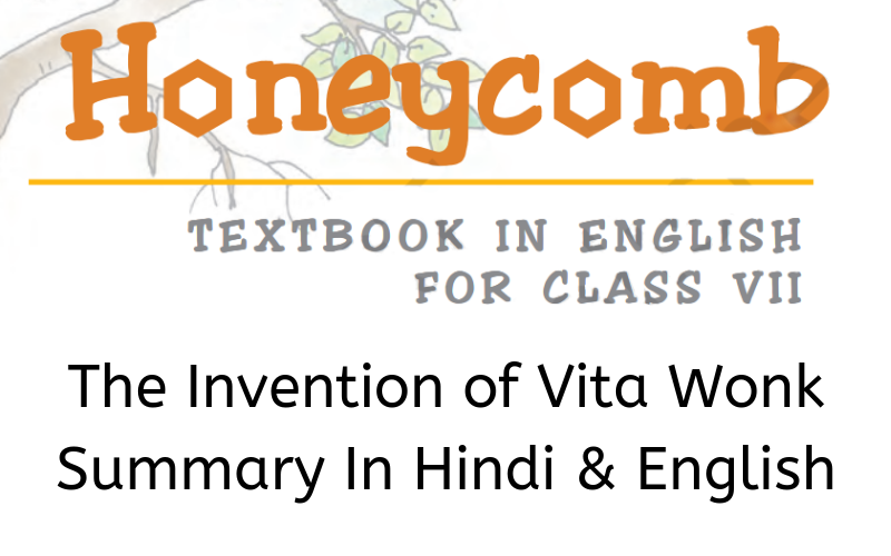 The-Invention-of-Vita-Wonk-Summary-Class-7-English