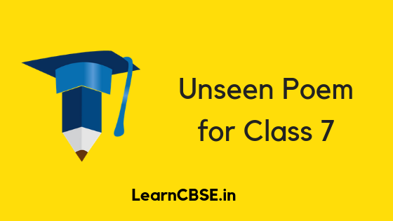 Unseen-Poem-for-Class7