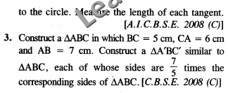  CBSE Board Papers Class 10 Maths Constructions 01 