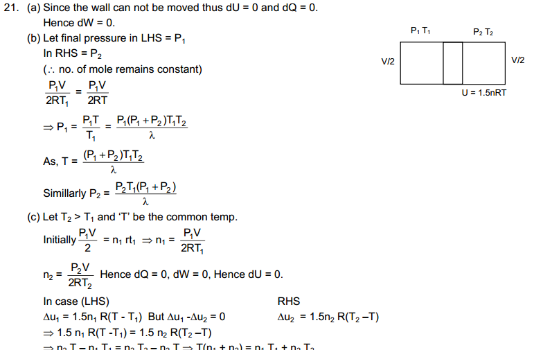 Laws of Thermodynamics HC Verma Concepts of Physics Solutions